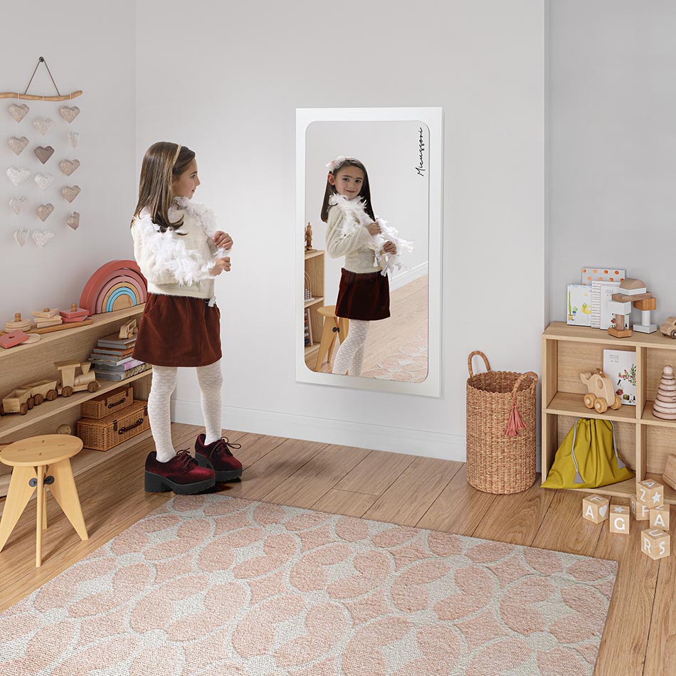 Espejo Montessori Blanco Micuna