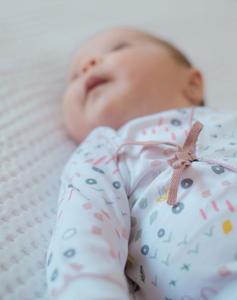 Primera puesta bebé -Jubón + polaina  Bloom 0 m - Baby Clic