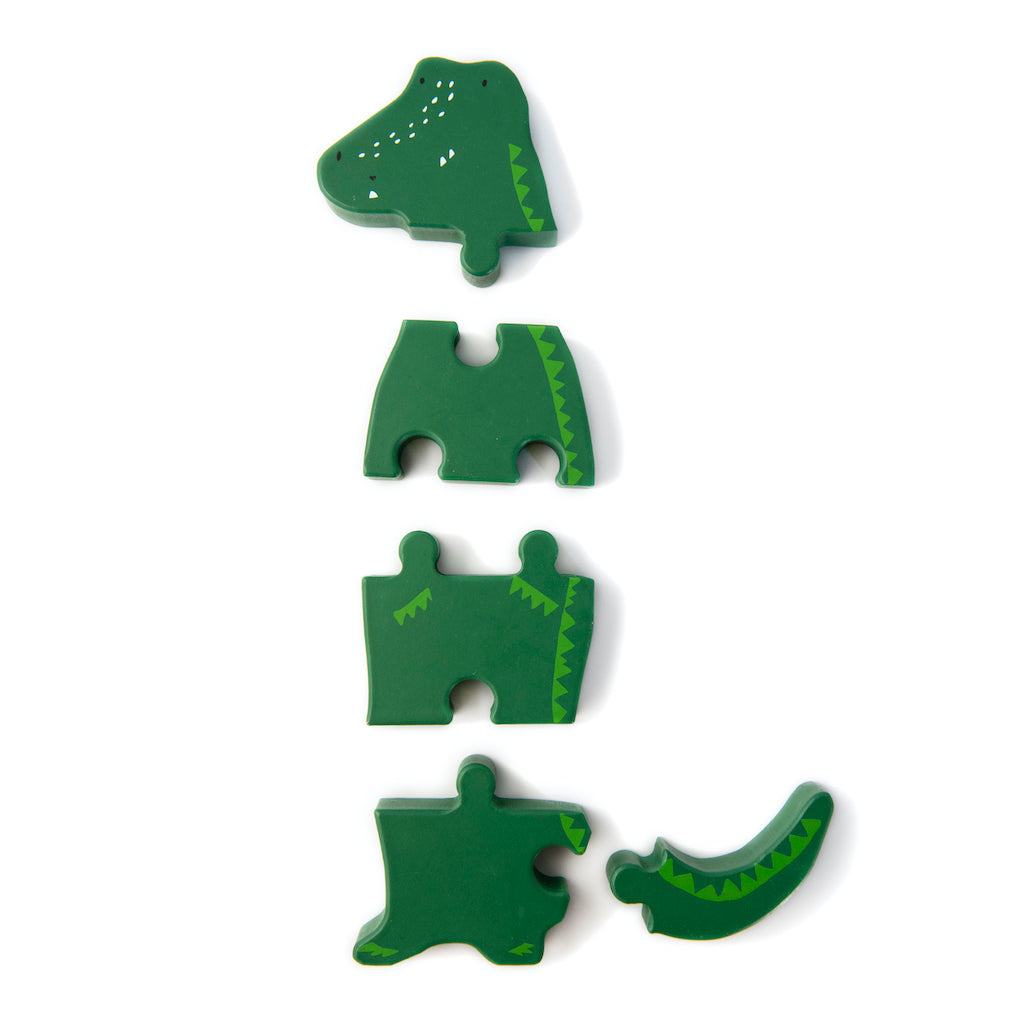 Puzzle de madera Mr. Crocodile Trixie